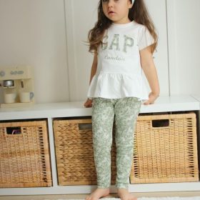 Enssemble fille GAP vert 3piéces