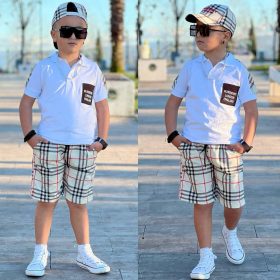 Enssemble short garçon beurbeurer 3 piéces