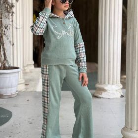 Enssemble fille SMAIL swette vert