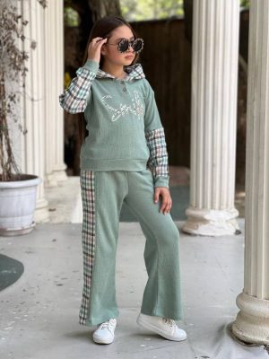Enssemble fille SMAIL swette vert