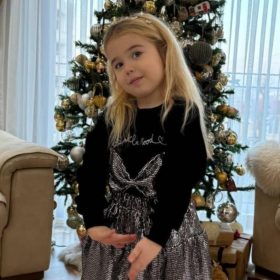 Enssemble ZARA jupe paillette pull noir