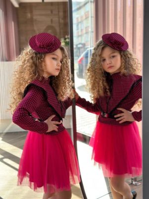 Enssemble à careaux foushi 4 piéces – Image 3