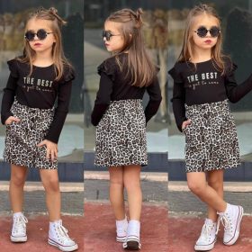 Enssemble fille THE BEST pull noir