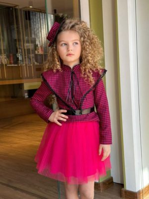 Enssemble à careaux foushi 4 piéces – Image 2