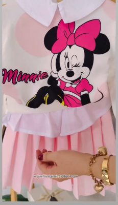 Mini mousse jupe rose – Image 4