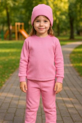 Pyjama 3 piéces rose