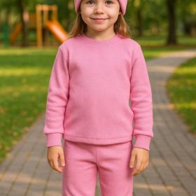 Pyjama 3 piéces rose