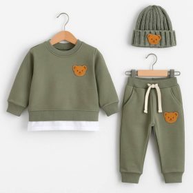 Nounours vert unisex 3 piéces – Image 5