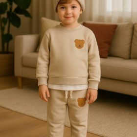 Nounours beige unisex 3 piéces