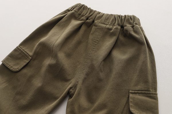 Ensemble Décontracté Vert Olive – Image 3