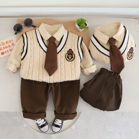 Matchy matchy fille 4 piéces marron – Image 6