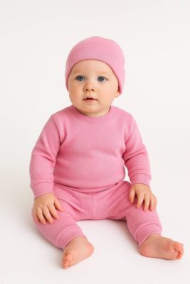 Pyjama 3 piéces rose – Image 3