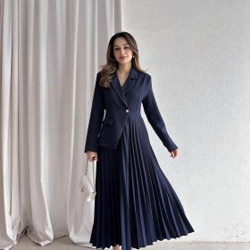 Robe Blazer Bleu Marine