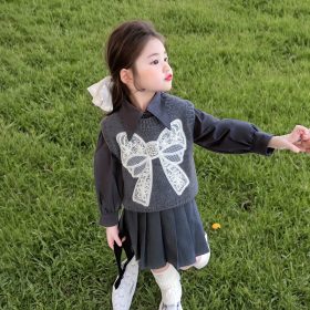 Ensemble Nœud de Luxe gris 3 pieces – Image 4