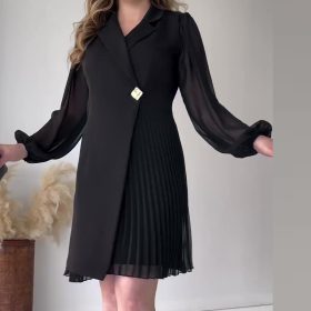 Robe Classe Premium Noir style blazer