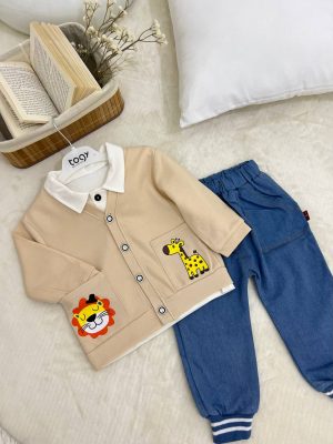 Enssemble beige Safari 3 piéces – Image 6