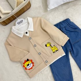 Enssemble beige Safari 3 piéces