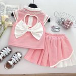 Enssemble rose et blanc elégance – Image 3