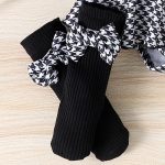 Robe bébé noir 3 piéces à carreaux – Image 5