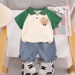 Enssemble lion vert