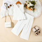 Ensemble Pantalon Blanc
