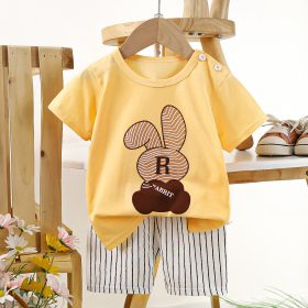 Pyjama coton jeane et blanc Cute Rabbit