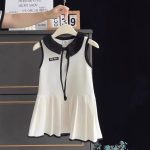 Robe blanche et noir miu miu – Image 2