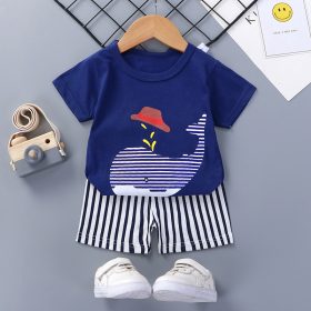 Pyjama bleu Petit Dauphin Chapeau