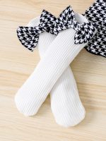 Robe bébé blanche 3 piéces à carreaux – Image 4
