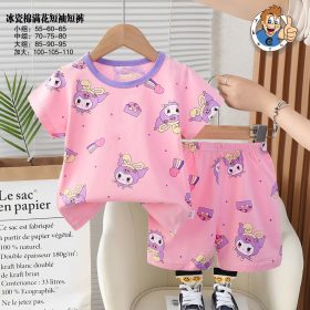 Pyjama coton pink stitch mood