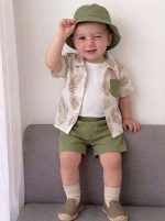 Enssemble vert 3 piéces