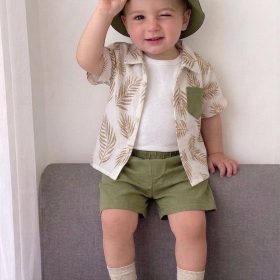 Enssemble vert 3 piéces