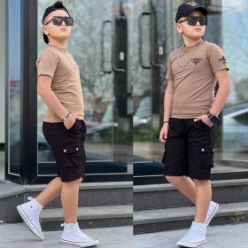 Enssemble Vibes marron 3 piéces