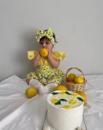 Robe bébé citron 🍋 3 pièces – Image 7