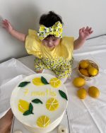 Robe bébé citron 🍋 3 pièces – Image 8
