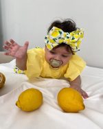 Robe bébé citron 🍋 3 pièces – Image 9
