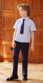Ensemble Garçon Uniforme Bleu 3piéces